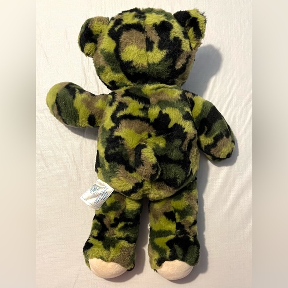 Build A Bear Camouflage Camo Bear Stuffed Plush BABW - Picture 4 of 13